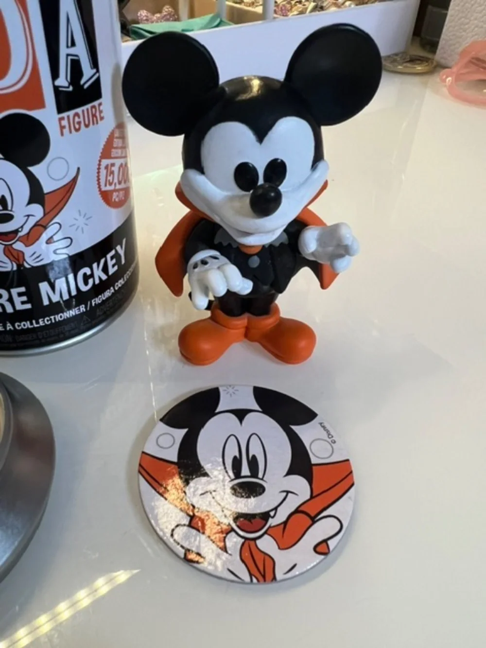 Funko SODA Vampire Mickey Mouse 4" Vinyl Figure - Picture 6 of 9